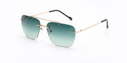 Oval Blue Summer Sunglasses HM26004